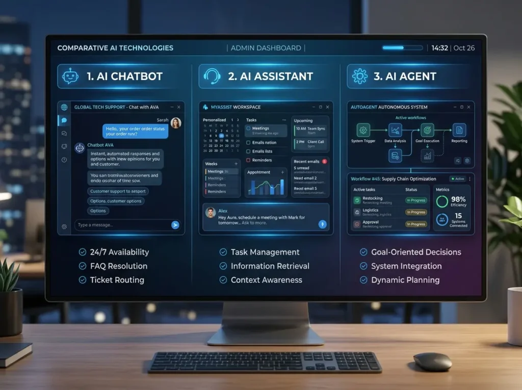AI Chatbot, AI Assistant, or AI Agent