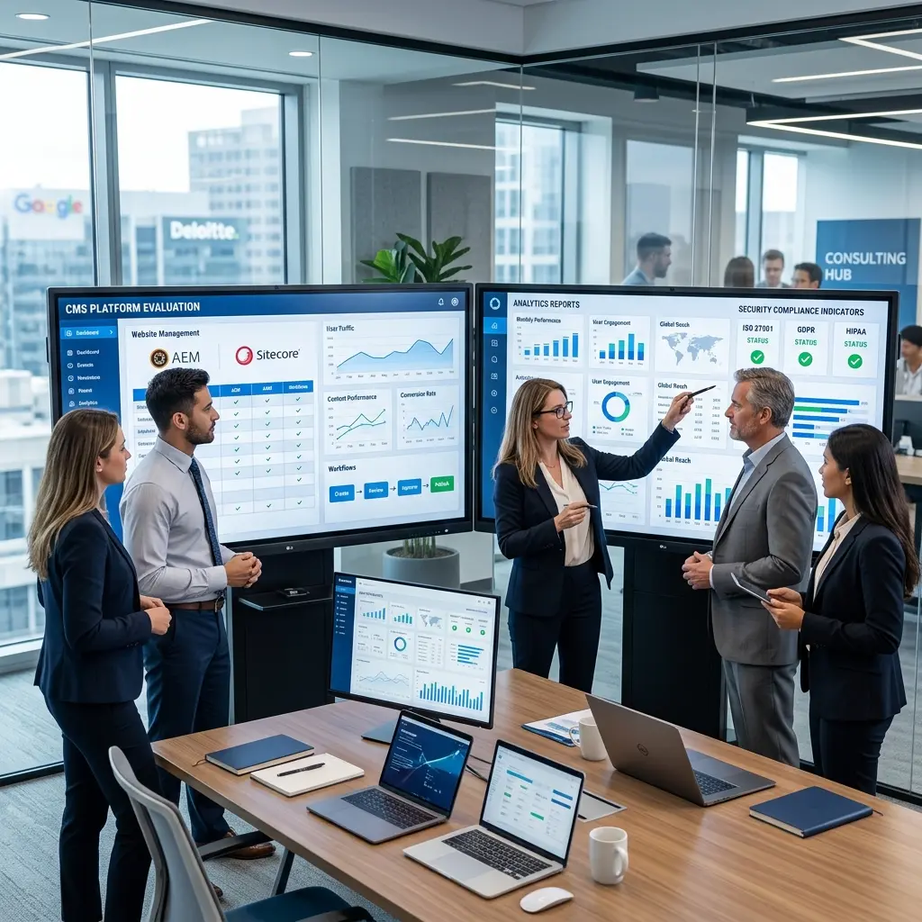 CMS for a corporate