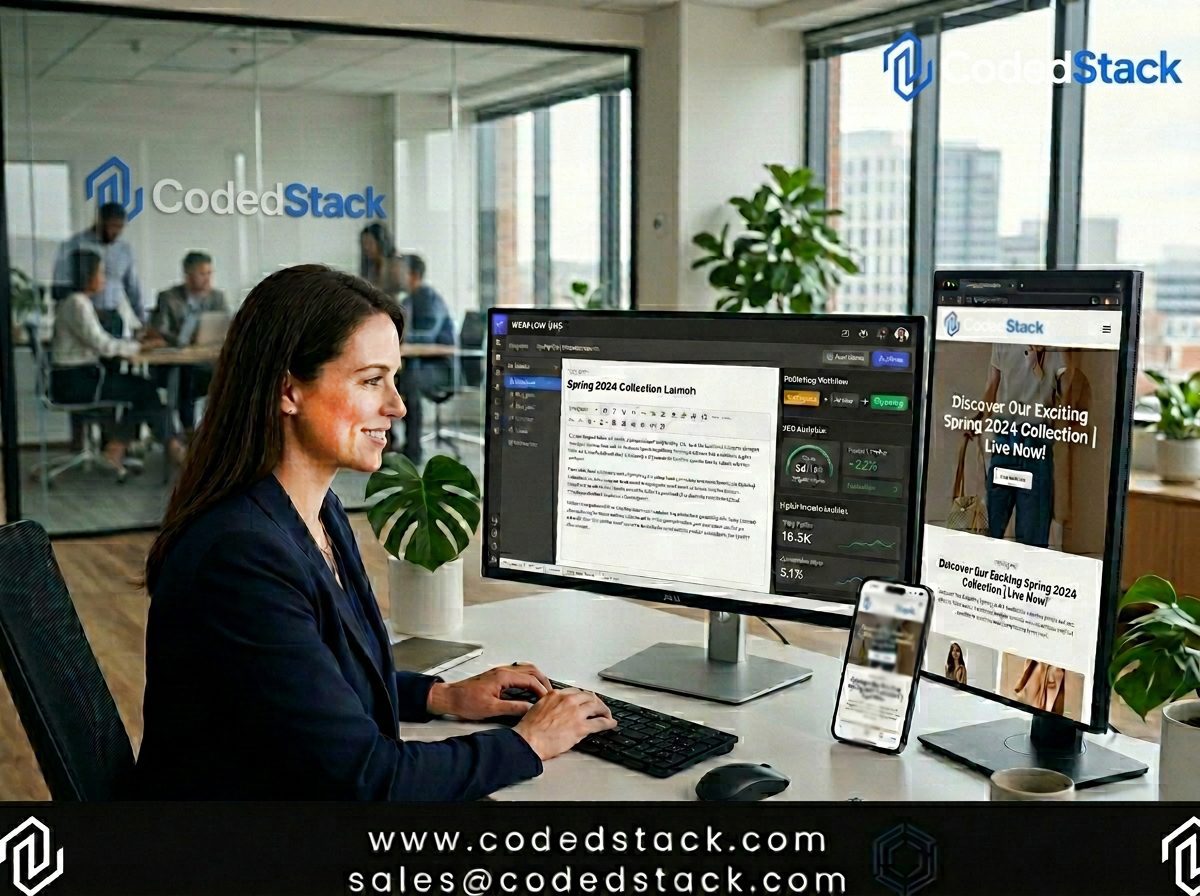 Businesses Use CMS Platforms Key Benefit